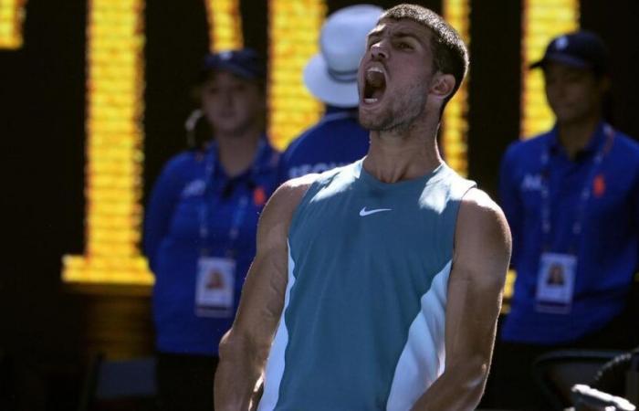 Alcaraz lâche son premier set mais avance au 8e, Djokovic se qualifie aussi