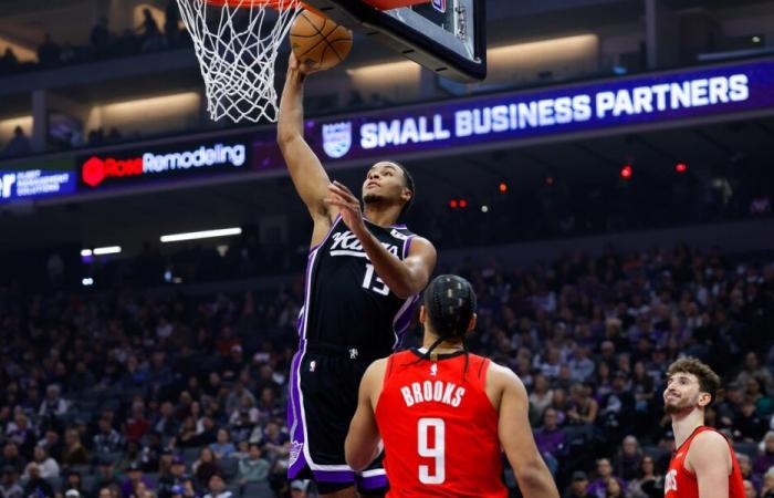 Keegan Murray réalise un double-double lors de la victoire des Kings contre les Rockets (16/01/25)