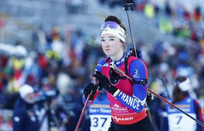 Lou Jeanmonnot se repose pour le relais féminin de Ruhpolding samedi