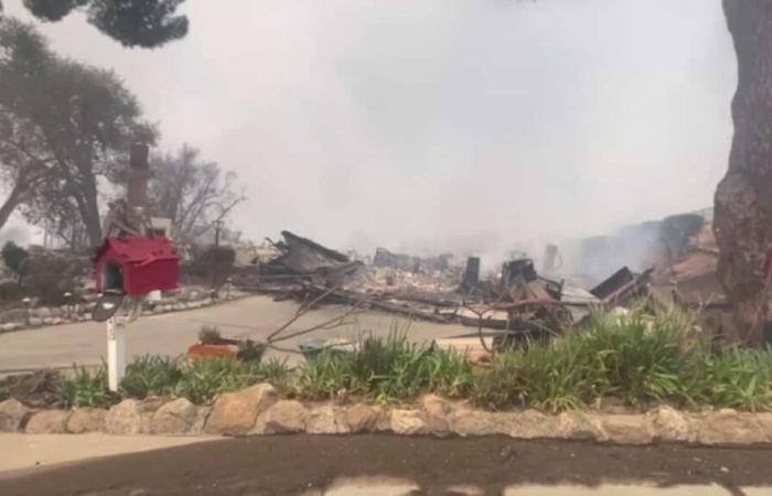 des incendies de forêt ont ravagé la maison d’un joueur qu’ils accueillaient