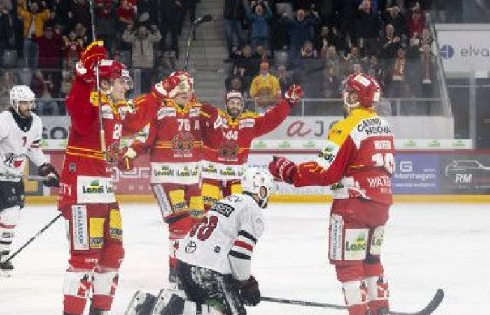 Après Gottéron, c’est Bienne qui bat le leader