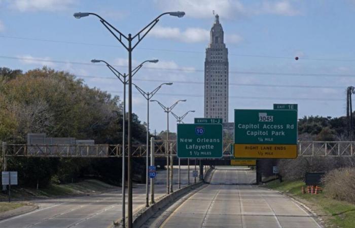 Le temps hivernal en Louisiane provoque la fermeture de bureaux d’État