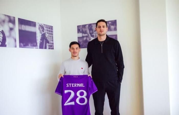 Enzo Sternal s’engage officiellement pour Anderlecht