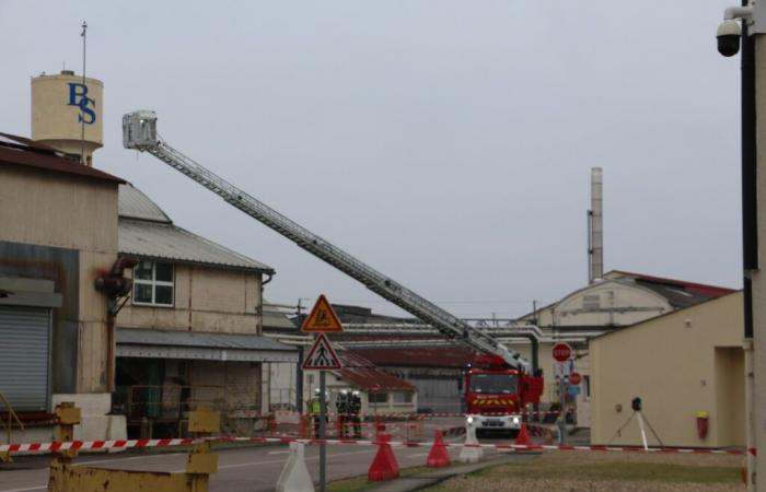 explosion dans une usine, 35 pompiers mobilisés