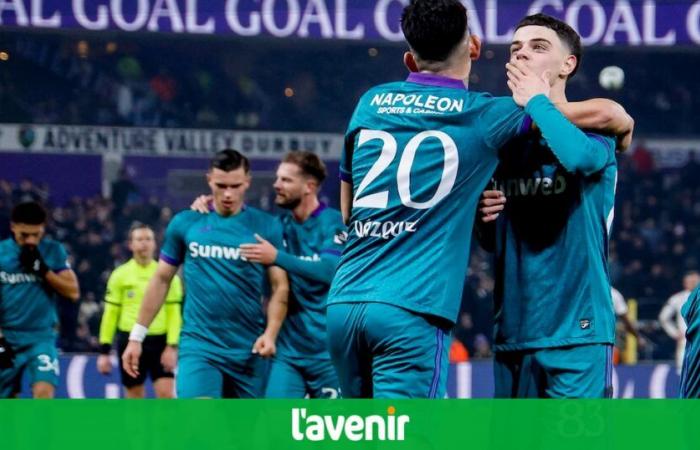 Sérieux mais malchanceux, Anderlecht s’impose sur un score d’Arsenal face à Anvers en demi-finale aller de la Croky Cup (1-0, vidéos)