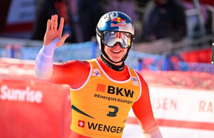 von Allmen remporte le Super G de Wengen et signe sa première victoire en Coupe du monde