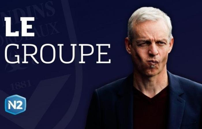 le groupe des Girondins sans les recrues