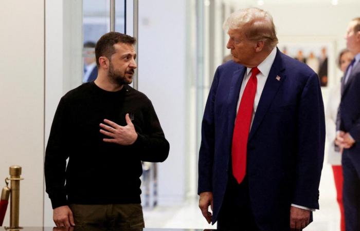 Avec Donald Trump, Volodymyr Zelensky met le paquet