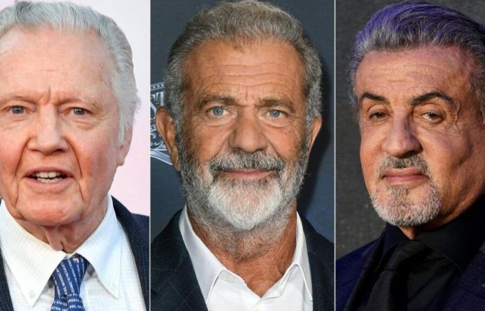 Mel Gibson, Sylvester Stallone et Jon Voight nommés ambassadeurs à Hollywood