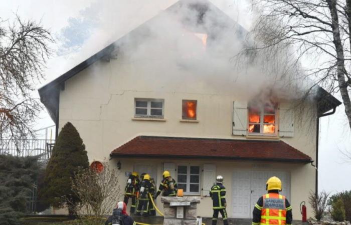 J’ai juré. A Barésia-sur-l’Ain, sa maison prend feu en son absence