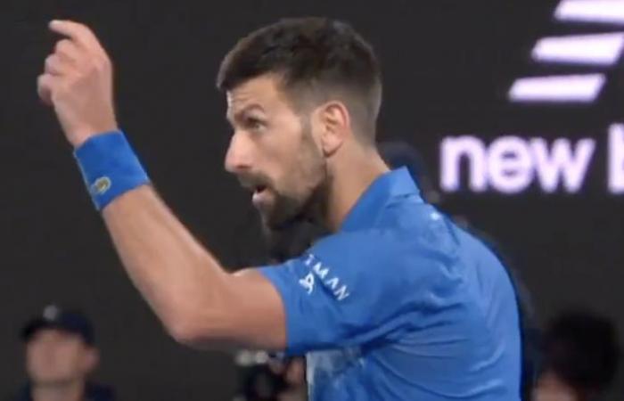 Open d’Australie, Vidéos > La célébration très agacée de Djokovic après sa victoire contre Machac au troisième tour – We Love Tennis !