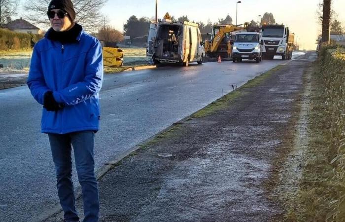 Pourquoi 550 foyers du Maine-et-Loire sont privés d’eau et la route est devenue une patinoire