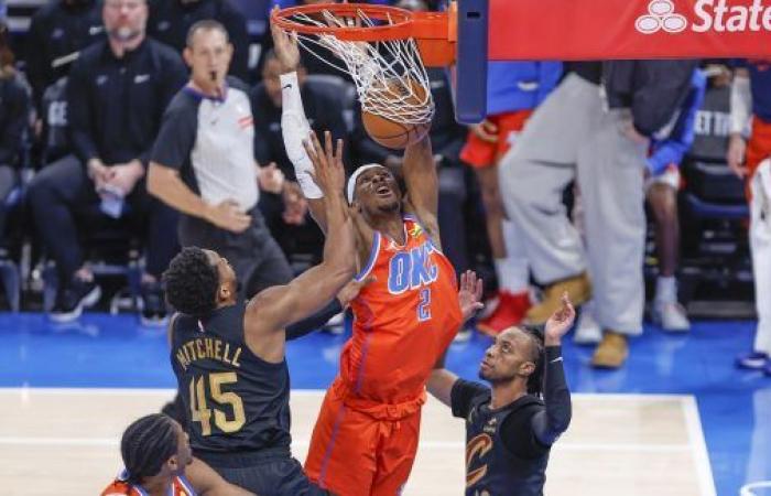 Le Thunder prend une superbe revanche sur les Cavaliers • Basket USA