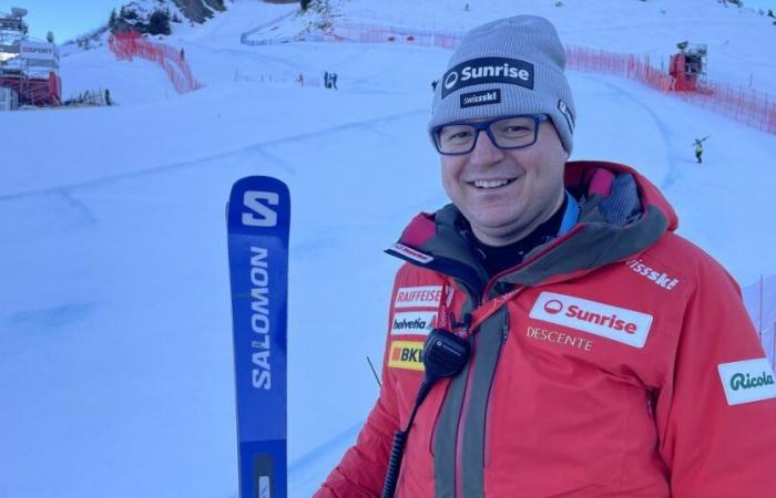 Valentin Crettaz travaille à l’ombre des stars de la descente