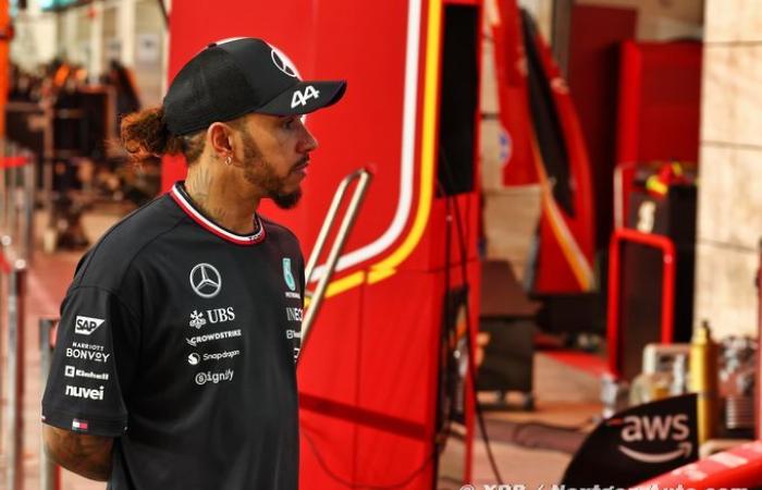 Formule 1 | Les débuts de Hamilton chez Ferrari confirmés pour “la semaine prochaine”