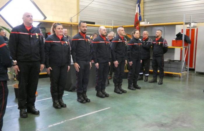 Médailles, diplômes et lettres de félicitations pour ces pompiers de l’Eure