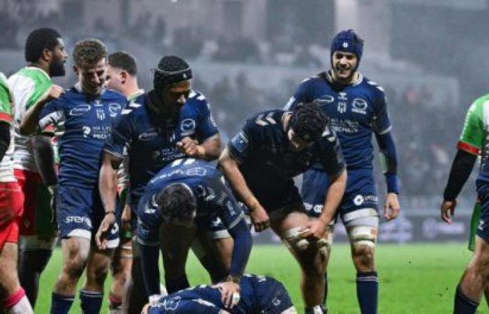 Agen retrouve le sourire, Biarritz dans le dur