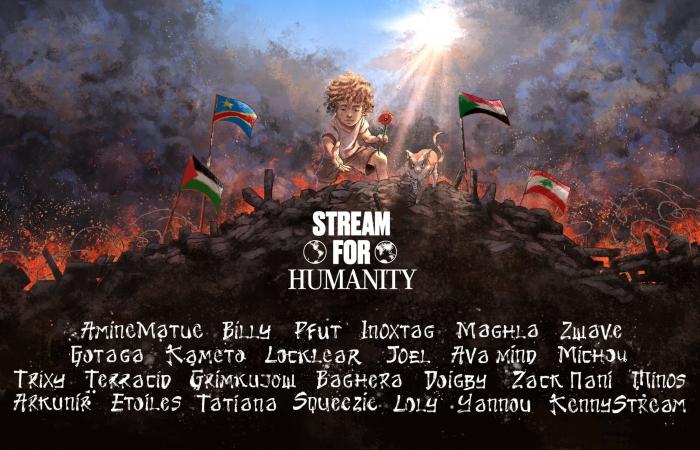 Stream for Humanity Donation Goal List : Amine, Inoxtag, Squeezie, des sous-objectifs complètement fous !