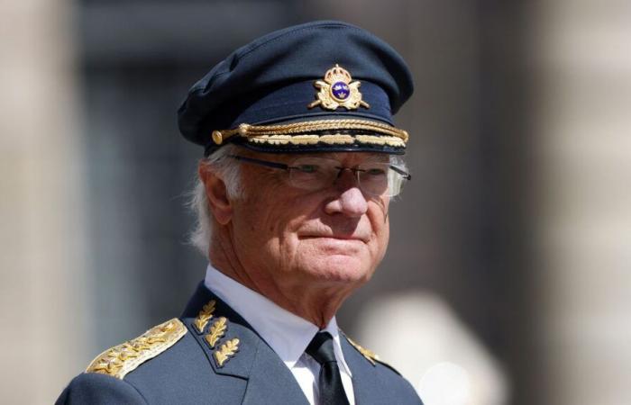 La garde royale empalée avec sa propre baïonnette au palais, le roi Carl XVI Gustaf de Suède réagit