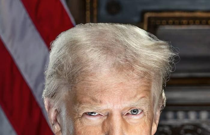 décrypter le portrait officiel controversé de Donald Trump