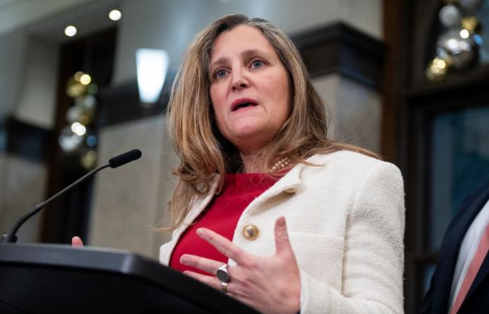 Première interview depuis décembre | Chrystia Freeland assure qu’elle “ne regrette rien”