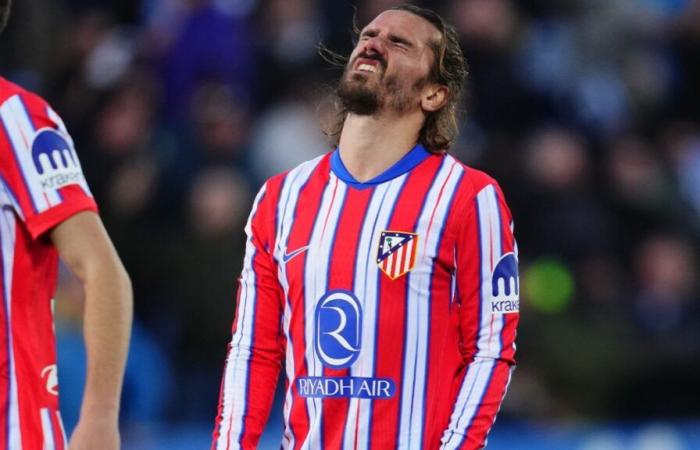 L’Atlético Madrid chute après 15 victoires consécutives