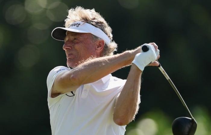 L’inoxydable Bernhard Langer jouait encore (beaucoup) plus jeune que son âge !