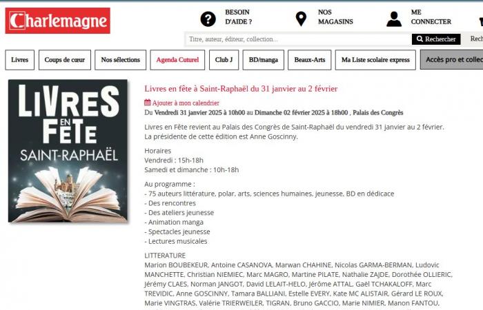 Fête du livre, du 31 janvier au 2 février