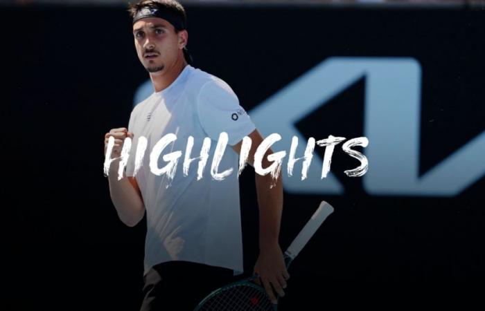 Sonego – Marozsan – Temps forts du match – Open d’Australie – Tennis Vidéo