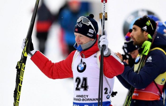 L’hommage de Martin Fourcade à Johannes Boe