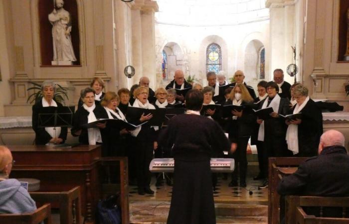 Le groupe vocal Pays du Der chante Noël