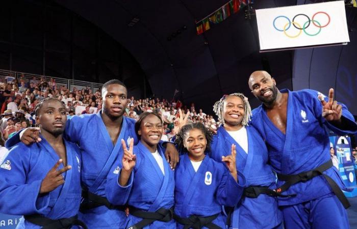 l’immense émotion des judokas de l’équipe de France, qui racontent la roulette olympique en finale des JO