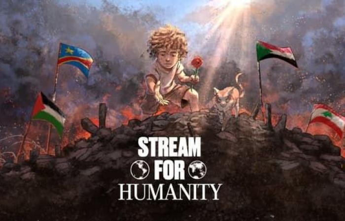 c’est quoi ce match de football organisé à l’issue du marathon caritatif « Stream For Humanity » ?