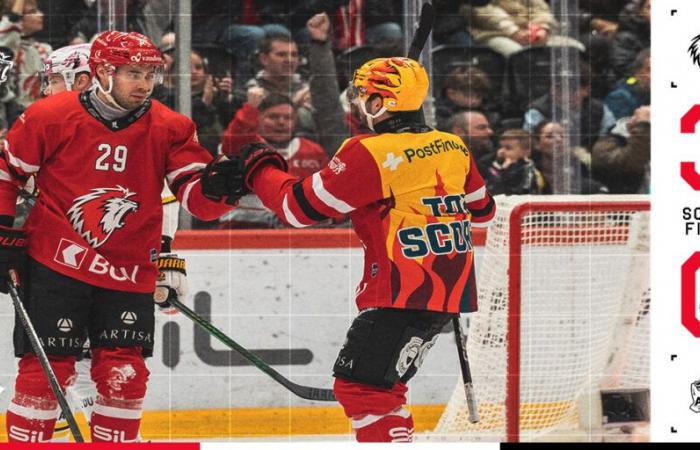 Le LHC retrouve le sourire chez nous – Lausanne HC