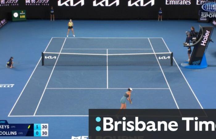 Madison Keys contre Danielle Collins