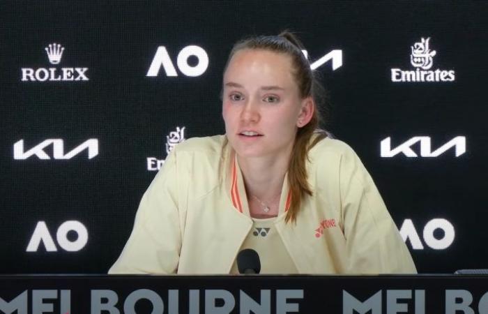 Tennis. Open d’Australie – Elena Rybakina en 8es mais affectée : « Ça ne s’annonce pas bien »