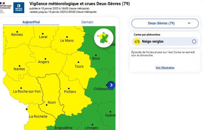 Le verglas provoque une série d’accidents du sud au nord des Deux-Sèvres placées en alerte jaune