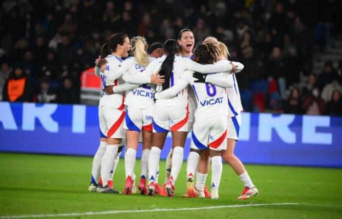 L’OL s’impose sans trembler face au PSG au Parc des Princes