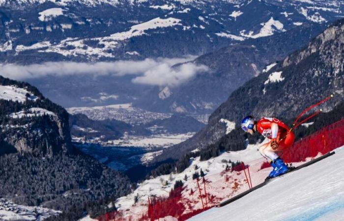 Descente légèrement retardée à cause du vent