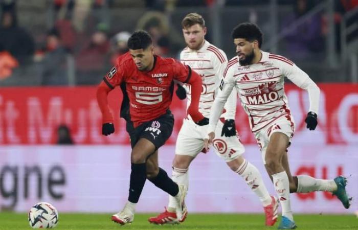 Brest inflige une quatrième défaite consécutive à Rennes en Ligue 1