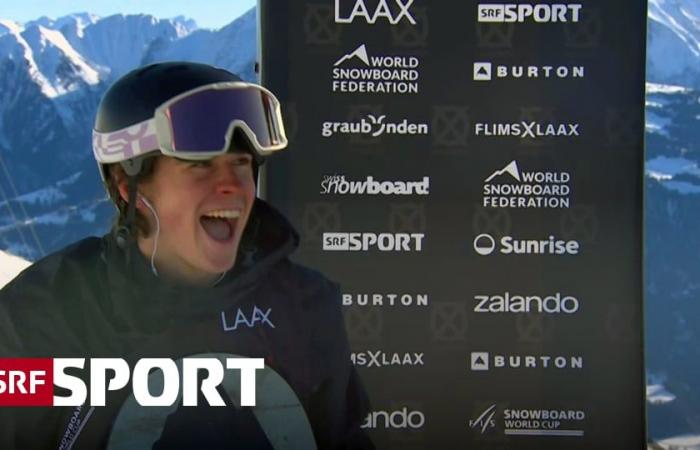 Coupe du monde de snowboard à Laax – Le freestyleur Hasler brille lors de la Coupe du monde à domicile – Sport