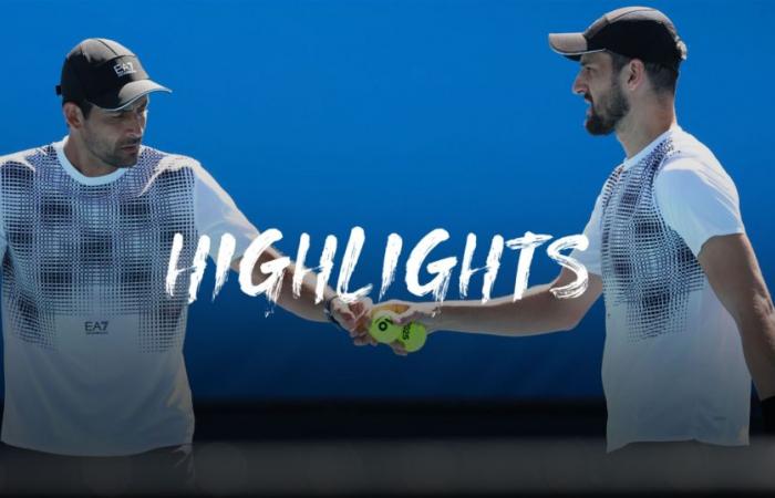 Arevalo / Pavic – Doumbia / Reboul – Temps forts du match – Open d’Australie – Tennis Vidéo