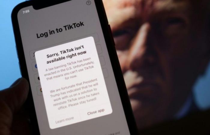 TikTok rend son réseau social inaccessible aux Etats-Unis mais compte sur « une solution » Trump : Actualités