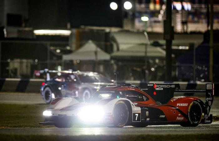 IMSA / Daytona – Porsche et Vanthoor prennent l’avantage de nuit (séance 5)