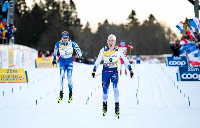 Ski de fond | Les Rousses : « Je voulais tellement cette journée », confie William Poromaa, vainqueur de la mass-start | Mag Nordique | Biathlon n°1