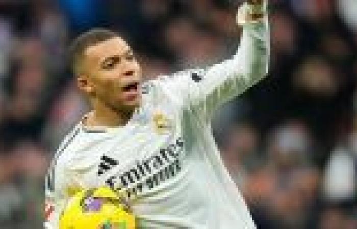 Numéros distinctifs pour Mbappé avec le Real Madrid au Bernabéu