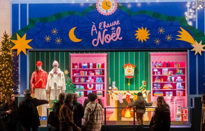 Vitrines de Noël des grands magasins – Noël 2024 – Grands magasins à Paris – Paris, 75000