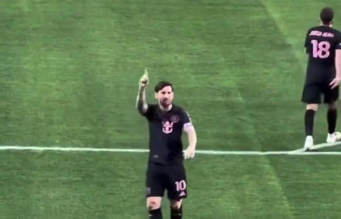 Lionel Messi hue les supporters mexicains avec une célébration brutale après le but de l’Inter Miami