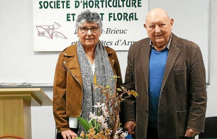 La Société d’Horticulture et d’Art Floral de Saint-Brieuc a un nouveau président