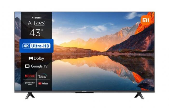 le Xiaomi TV A Pro 43″ de 2025 à 299€ !